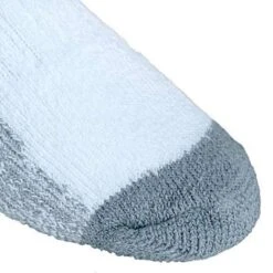 Wolverine Socks: Men's W91100270 100 White USA-Made Steel Toe Cotton Socks