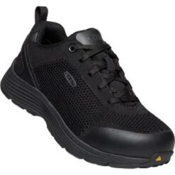Keen Utility Shoe: Women's 1023211 Black Sparta Aluminum Toe Athletic Shoe