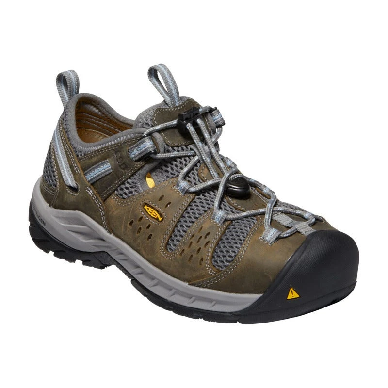 Keen Utility Shoe: Women's 1023220 Gargoyle Blue Fog Atlanta Cool II Steel Toe ESD Work Shoe 3 Keen Utility Shoe: Women's 1023220 Gargoyle Blue Fog Atlanta Cool II Steel Toe ESD Work Shoe