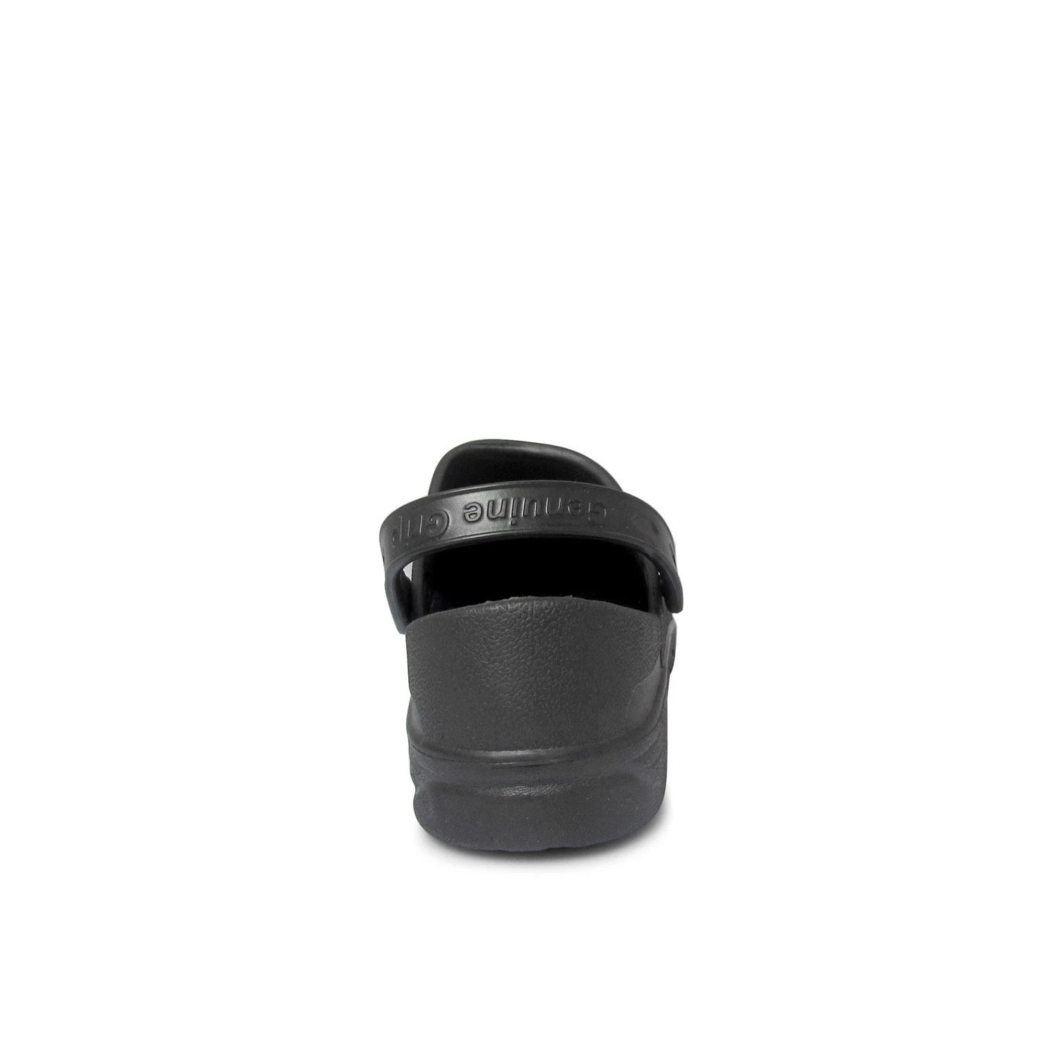 Genuine Grip Shoes: Men's 3900 Black Open Back Slip Resistant Clog 6 Genuine Grip Shoes: Men's 3900 Black Open Back Slip Resistant Clog - Image 4