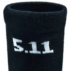 5.11 Tactical Socks: Men's Black Wicking Compression Boot Socks 59048 019 -Reebok || Puma || Merrell Shop 59048blk 5.11e 01 1