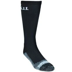 5.11 Tactical Socks: Men's Black Wicking Compression Boot Socks 59048 019 -Reebok || Puma || Merrell Shop 59048blk 5.11p 01