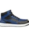 Puma Shoes: Men's 630075 Blue Black Composite Toe Mid Frontcourt Heritage Work Shoe -Reebok || Puma || Merrell Shop 630070 frontcourt blue blk mid single02 web