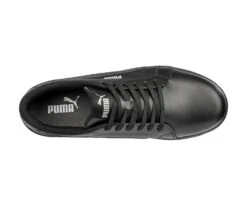 Puma Safety: Men's 640005 Black Composite-Fiberglass Toe Iconic Low Work Shoe -Reebok || Puma || Merrell Shop 640005 iconic black low top web