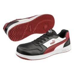 Puma Shoes: Men's 640205 Black Red White Composite Toe Low EH Frontcourt Heritage Work Shoe 10 Puma Shoes: Men's 640205 Black Red White Composite Toe Low EH Frontcourt Heritage Work Shoe -Reebok || Puma || Merrell Shop 640200 frontcourt blk wht red low pairujgivy3y5gxowedit 1