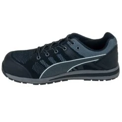 Puma Safety 643165 Men's Elevate Knit Black ESD Steel Toe Tennis Shoes 12 Puma Safety 643165 Men's Elevate Knit Black ESD Steel Toe Tennis Shoes -Reebok || Puma || Merrell Shop 643165 4