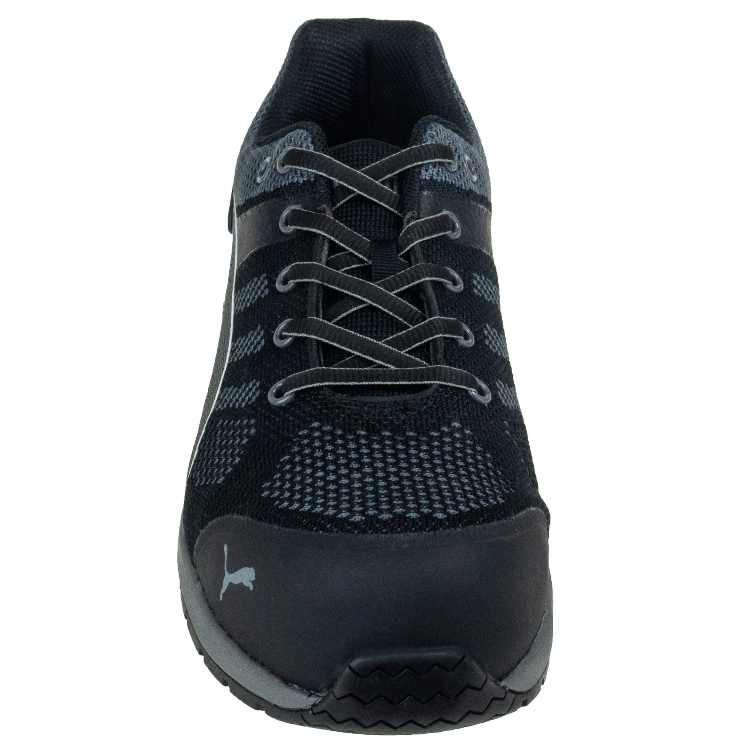 Puma Safety 643165 Men's Elevate Knit Black ESD Steel Toe Tennis Shoes 7 Puma Safety 643165 Men's Elevate Knit Black ESD Steel Toe Tennis Shoes - Image 5