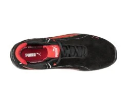 Puma Shoes: Men's 643445 Black Red Composite Toe Low Touring EH Work Shoe 9 Puma Shoes: Men's 643445 Black Red Composite Toe Low Touring EH Work Shoe -Reebok || Puma || Merrell Shop 643445 touring black suede low top