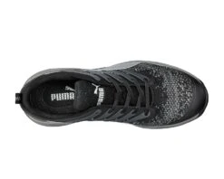 Puma Safety: Men's 644545 Charge Black Low Fiberglass Toe Athletic Work Shoe -Reebok || Puma || Merrell Shop 644540 charge black low top web