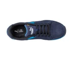 Puma Safety: Men's 644625 Blue Airtwist Low EH Composite Fiberglass Toe Athletic Work Shoe -Reebok || Puma || Merrell Shop 644625 airtwist blue low top web