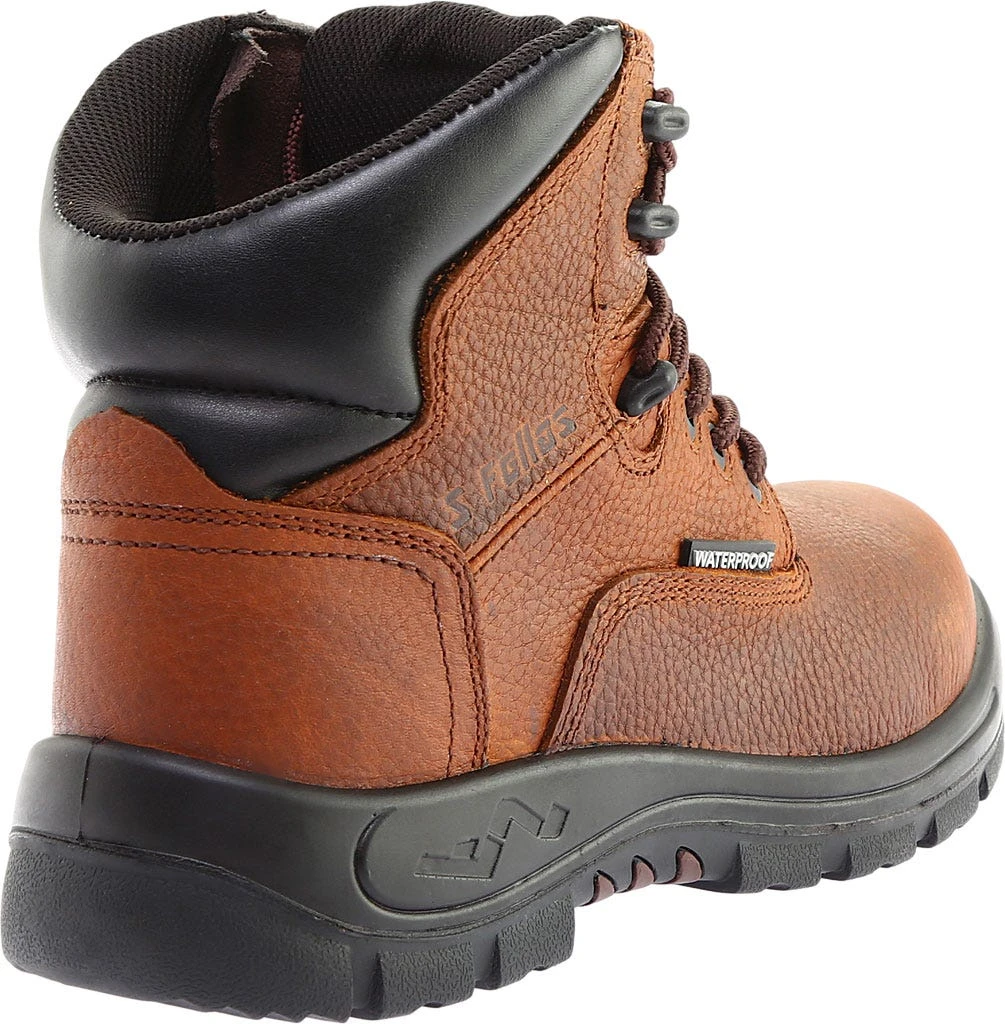 Genuine Grip Boots: Women's 651 Brown Waterproof Composite Toe Poseidon 6-Inch Work Boots 6 Genuine Grip Boots: Women's 651 Brown Waterproof Composite Toe Poseidon 6-Inch Work Boots - Image 4