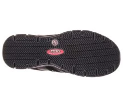 Skechers Shoes: Women's 76553 BKPK Black Pink Synergy-Sandlot Alloy Toe Athletic Shoe -Reebok || Puma || Merrell Shop 76553 bkpk d