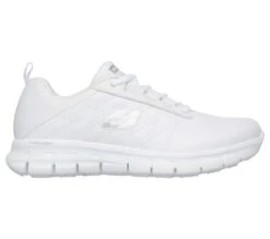 Skechers Shoes: Women's 76576 WHT White Sure Track-Earth Slip Resistant Athletic Shoe -Reebok || Puma || Merrell Shop 76576 wht f