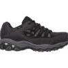 Skechers Shoes: Men's 77055 BKCC Black Charcoal Cankton Steel Toe Athletic Shoe -Reebok || Puma || Merrell Shop 77055 bkcc f