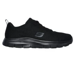 Skechers Shoes: Men's 77125 BLK Black Flex Advantage - Bendon Slip Resistant Athletic Shoe -Reebok || Puma || Merrell Shop 77125 blk e