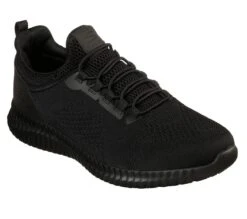Skechers Shoes: Men's 77188 BLK Black Cessnock Slip Resistant Athletic Shoe -Reebok || Puma || Merrell Shop 77188 blk