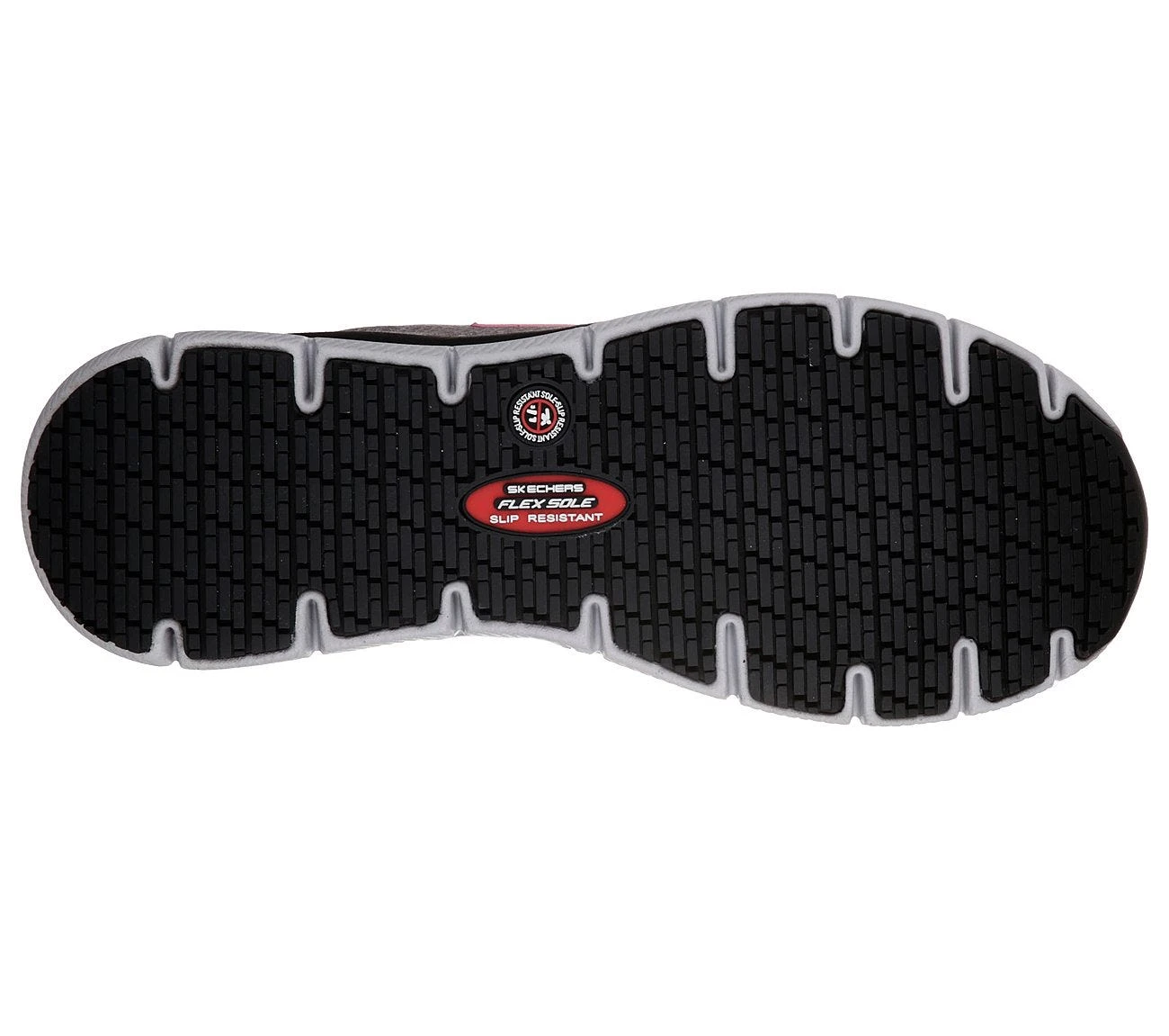 Skechers Shoes: Women's 77217 GYPK Grey Pink Comfort Flex Health Care Pro Slip Resistant Athletic Shoe 5 Skechers Shoes: Women's 77217 GYPK Grey Pink Comfort Flex Health Care Pro Slip Resistant Athletic Shoe - Image 3