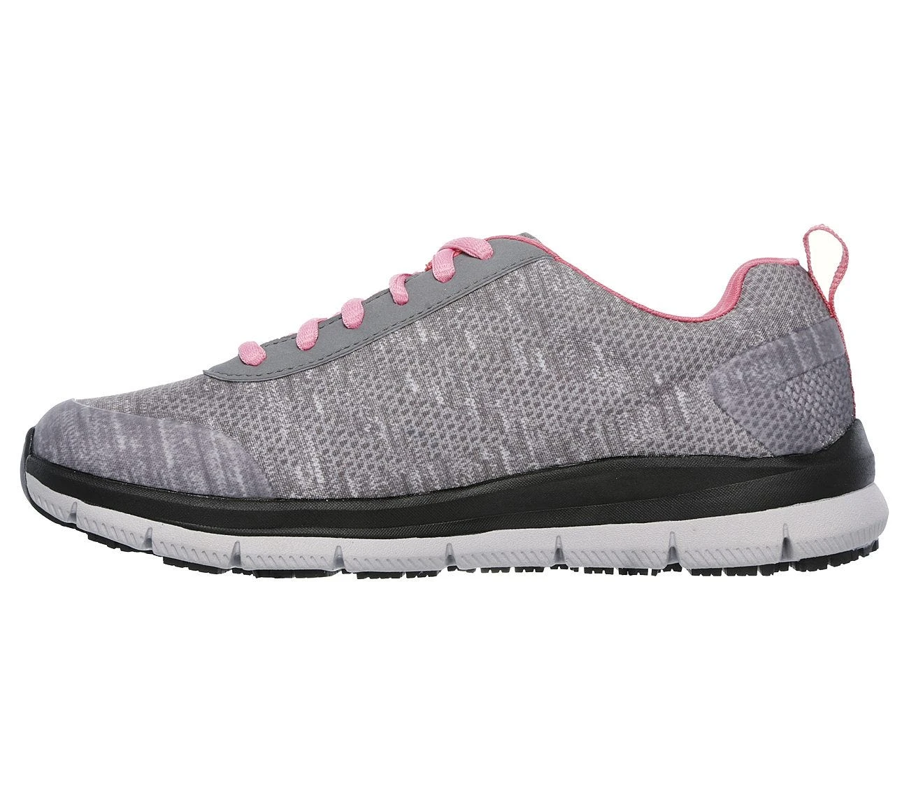 Skechers Shoes: Women's 77217 GYPK Grey Pink Comfort Flex Health Care Pro Slip Resistant Athletic Shoe 4 Skechers Shoes: Women's 77217 GYPK Grey Pink Comfort Flex Health Care Pro Slip Resistant Athletic Shoe - Image 2