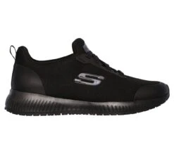 Skechers Shoes: Women's 77222 BLK Black Squad Slip Resistant Athletic Shoe 11 Skechers Shoes: Women's 77222 BLK Black Squad Slip Resistant Athletic Shoe -Reebok || Puma || Merrell Shop 77222 blk f