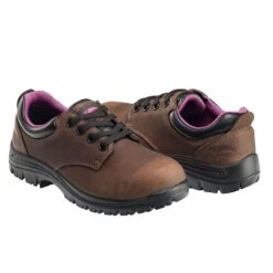 Avenger Shoes: Women's A7164 Foreman Comp Toe Waterproof EH Slip Resistant Oxfords -Reebok || Puma || Merrell Shop a7164 8 pair