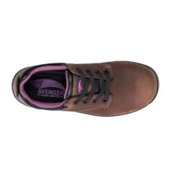 Avenger Shoes: Women's A7164 Foreman Comp Toe Waterproof EH Slip Resistant Oxfords -Reebok || Puma || Merrell Shop a7164 6