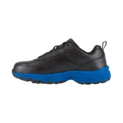 Reebok Shoes: Men's RB4830 Steel Toe Black/Blue EH Athletic Work Shoes 8 Reebok Shoes: Men's RB4830 Steel Toe Black/Blue EH Athletic Work Shoes -Reebok || Puma || Merrell Shop aewsrdtfgyuhij