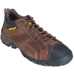Caterpillar Shoes: Men's Argon Composite Toe 89957 EH Slip-Resistant Shoes -Reebok || Puma || Merrell Shop brown1