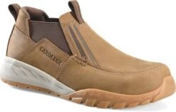 Carolina Shoes: Men's CA5595 Tan Force Composite Toe ESD Romeo Slip On Shoe