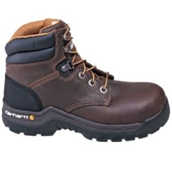 Carhartt Boots: Women's CWF5355 Brown Composite Toe EH 6-Inch Work Boots -Reebok || Puma || Merrell Shop carhartt cwf5355 o 01