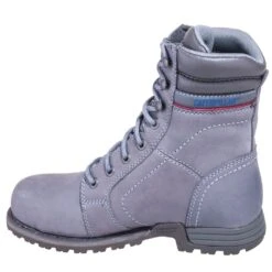 Caterpillar Boots: Women's 90565 Steel Toe Waterproof Grey Echo Work Boots -Reebok || Puma || Merrell Shop cat p90565 i 01
