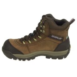 Caterpillar Boots: Women's Ally 90760 Brown Composite Toe Work Boots -Reebok || Puma || Merrell Shop cat p90760 i 001