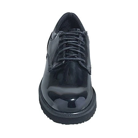 Bates Shoes: Women's Black High Gloss 22741 Duty Oxford Shoes 4 Bates Shoes: Women's Black High Gloss 22741 Duty Oxford Shoes - Image 2