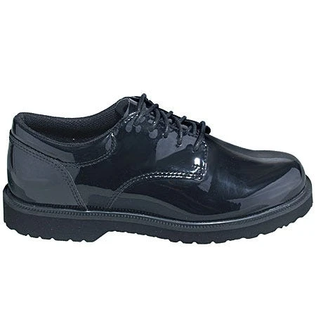 Bates Shoes: Women's Black High Gloss 22741 Duty Oxford Shoes 6 Bates Shoes: Women's Black High Gloss 22741 Duty Oxford Shoes - Image 4