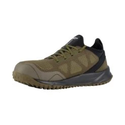 Reebok Shoes: Men's RB4092 Green Steel Toe All Terrain Work Oxfords -Reebok || Puma || Merrell Shop esrdt