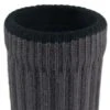 Wigwam Socks: F2021 63H Men's Dark Grey/White Wool Blend Boot Socks