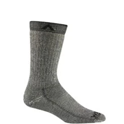Wigwam Socks: F2322 22F Black II Merino Wool Blend Hiker Crew Socks