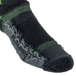 Wigwam Socks: Unisex F6282 22F Black/Moss USA-Made Ultra Cool Lite Quarter Pro Socks