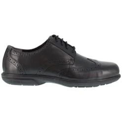 Florsheim Footwear: Men's FS2024 Loedin Steel Toe SD Black Dress Oxford Shoes -Reebok || Puma || Merrell Shop florsheim fs2024 loedin 01