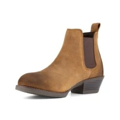 Frye Supply Boots: Women's FR40502F Dark Brown Steel Toe Safety-Crafted Chelsea Work Boot -Reebok || Puma || Merrell Shop frye fr40502f chelsea 03