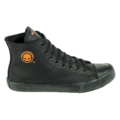 Harley Davidson Shoes: Men's D93343 Baxter Orange And Black Shoes -Reebok || Puma || Merrell Shop harley davidson 93343 o 001