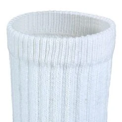 Wigwam Socks: Men's White Super 60 Cotton Blend Crew Socks 6-Pack S9020 051 -Reebok || Puma || Merrell Shop image 44804 1