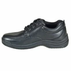 Skidbuster Shoes: Men's Black Non Slip Oxford Work Shoes S5071 -Reebok || Puma || Merrell Shop image 46285