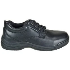 Skidbuster Shoes: Men's Black Non Slip Oxford Work Shoes S5071 -Reebok || Puma || Merrell Shop image 46286