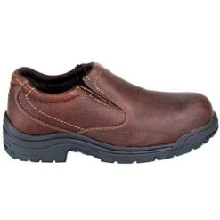Timberland PRO Boots: Men's TiTAN Brown Oxford 53534 EH Safety Toe Work Shoes