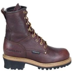 Carolina Boots: Women's Steel Toe CA1421 EH Logger Boots