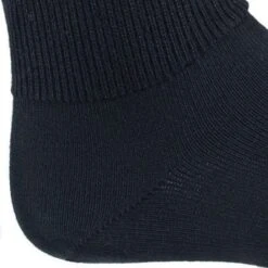 Wigwam Socks: Black Diabetic Wallker Crew Socks F1221 052 -Reebok || Puma || Merrell Shop image 55643