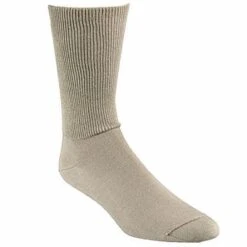 Wigwam Socks: Khaki Diabetic Walker Socks F1221 151