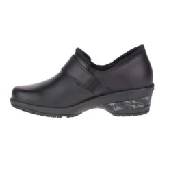 Merrell Shoes: Women's J099312 Black Valetta Pro Slide Slip Resistant Slip On Work Shoe -Reebok || Puma || Merrell Shop j099312 08