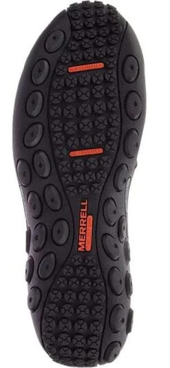 Merrell Shoes: Men's J099317 Black Jungle Moc Composite Toe Slip Resistant Slip On Work Shoe