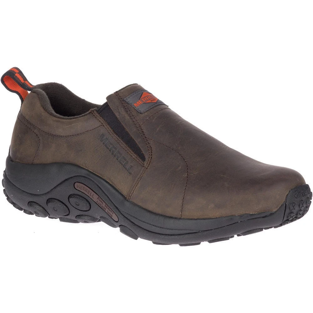 Merrell Shoes: Men's J099323 Brown Jungle Moc Slip Resistant Slip On Work Shoe 7 Merrell Shoes: Men's J099323 Brown Jungle Moc Slip Resistant Slip On Work Shoe - Image 5